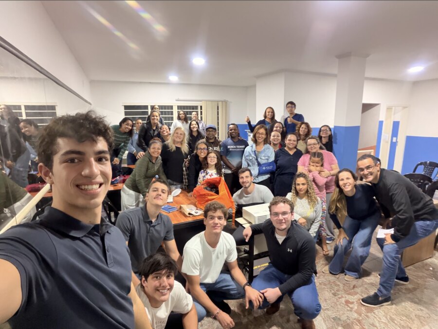 Alunos da 1ª turma presencial em Campinas